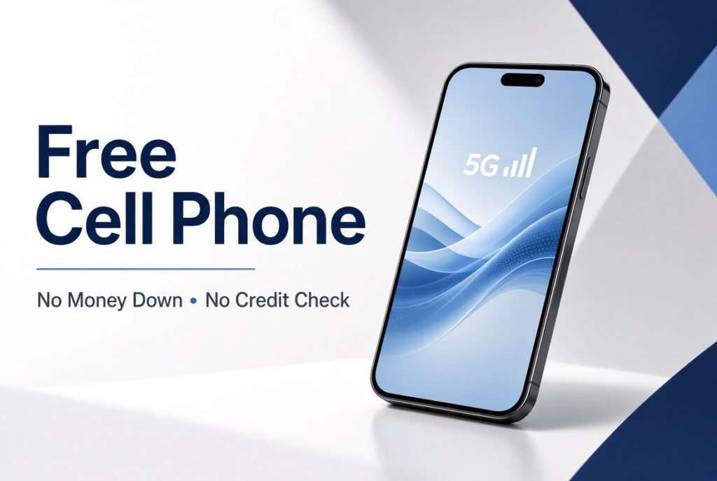 Free Cell Phone With No Money Down and No Credit Check