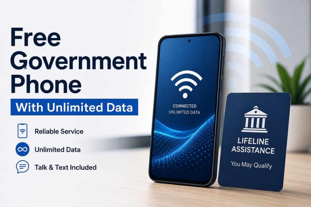 free government phone with unlimited data